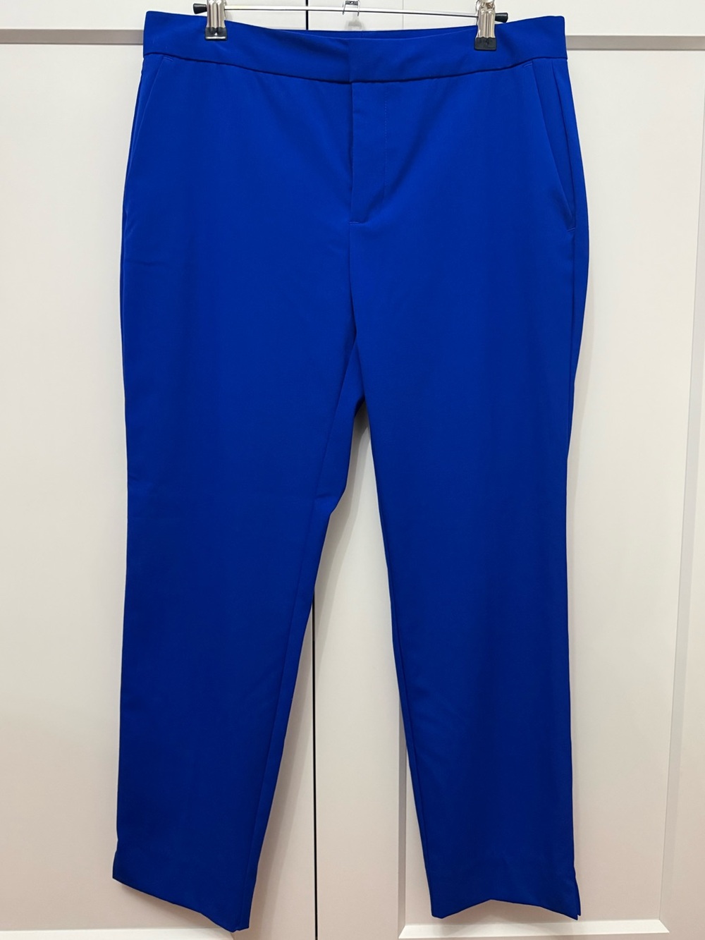 Zara Classic pantsuit style royal blue pants